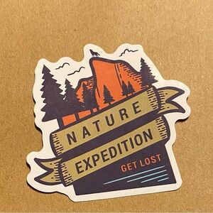 🌈20/$12🌈 Nature Expedition Sticker